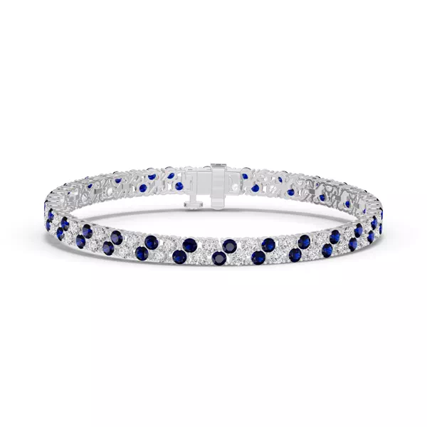 Duovella Diamond & Sapphire Bracelet