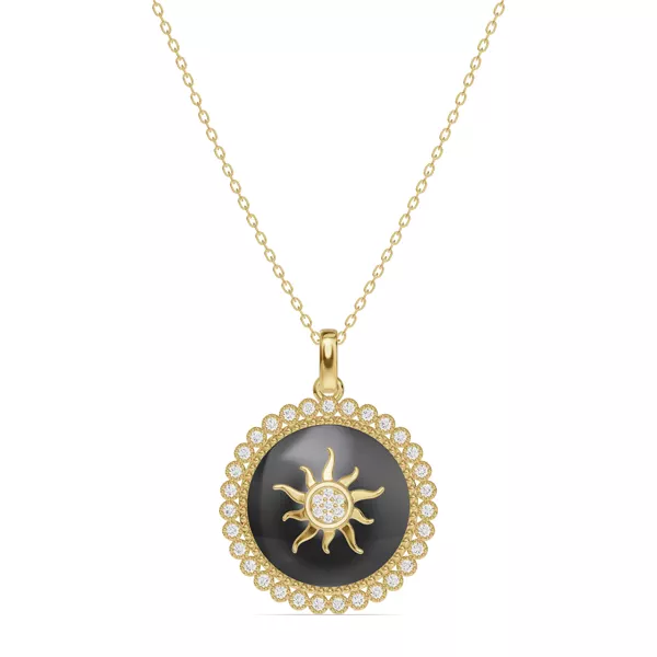 Astril Sol Heirloom Lab Diamond Pendant