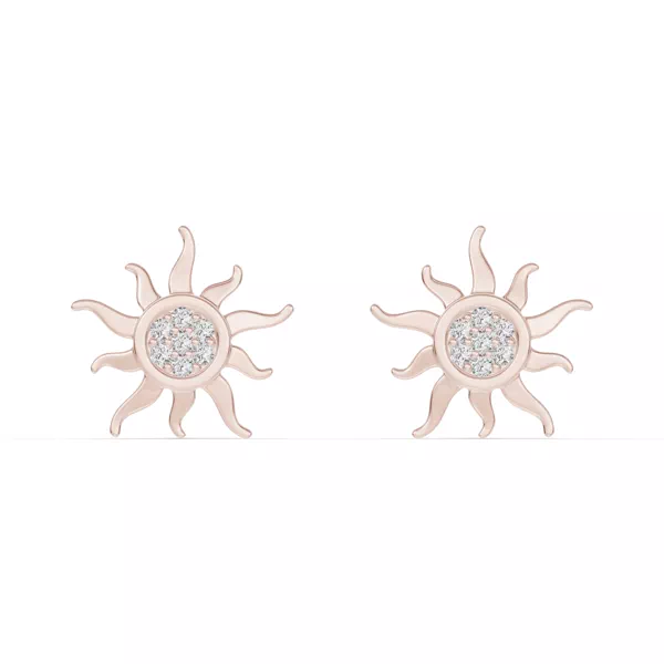 Astril Sol Pavé Diamond Earrings