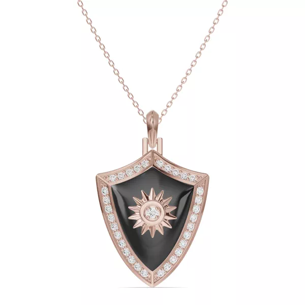 Astril Sol Shield Lab Diamond Pendant