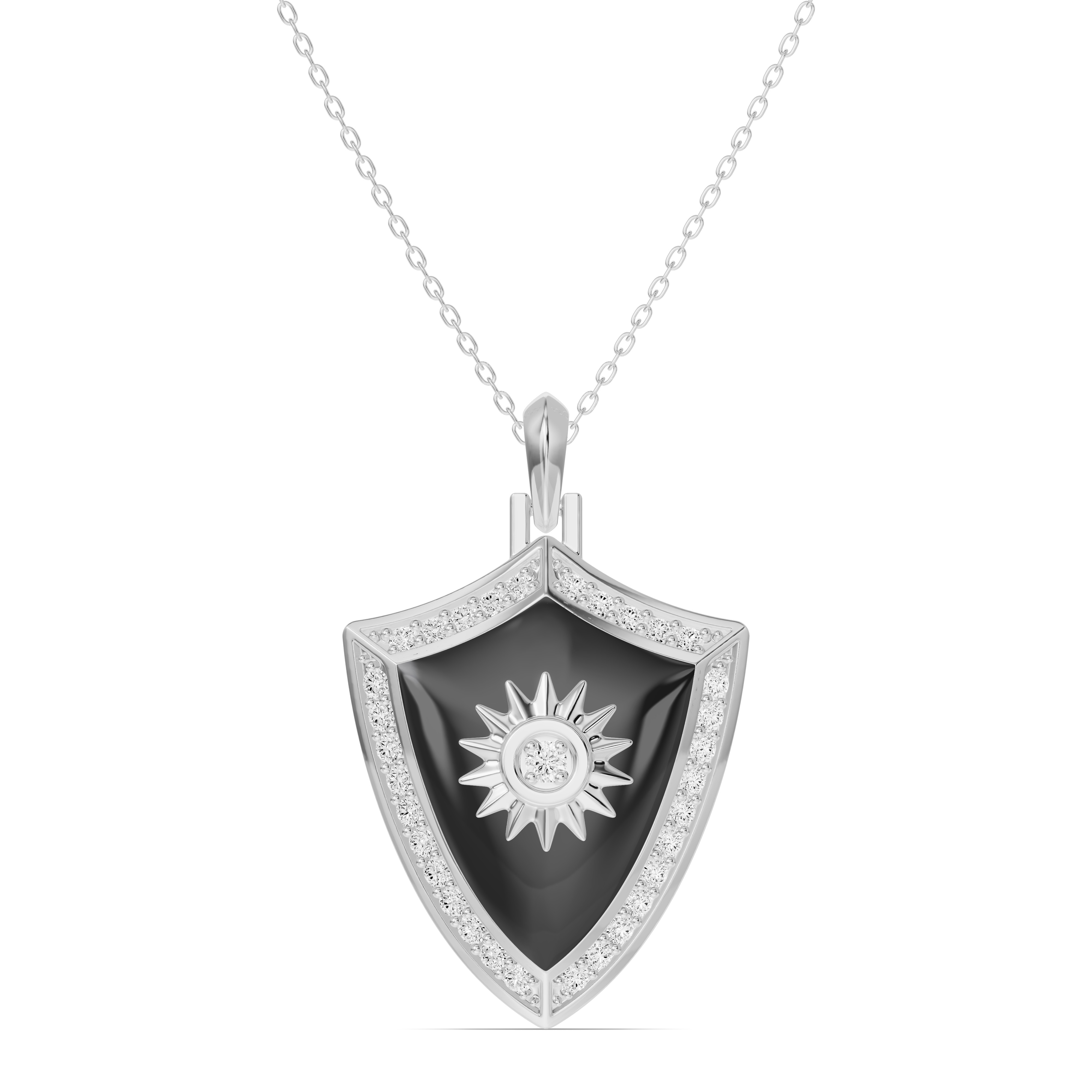 Astril Sol Shield Lab Diamond Pendant