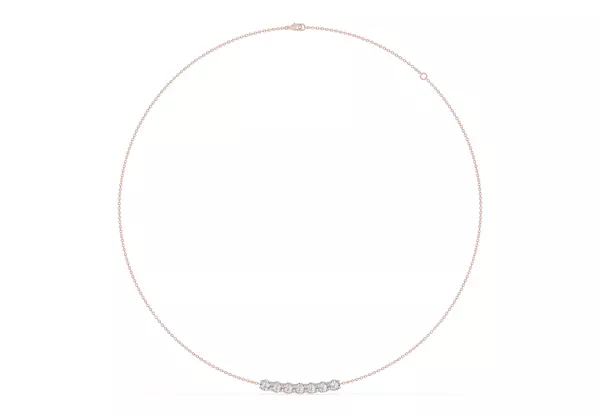 Unity Prong Lab Diamond Bar Necklace (1.75 ct. tw.)