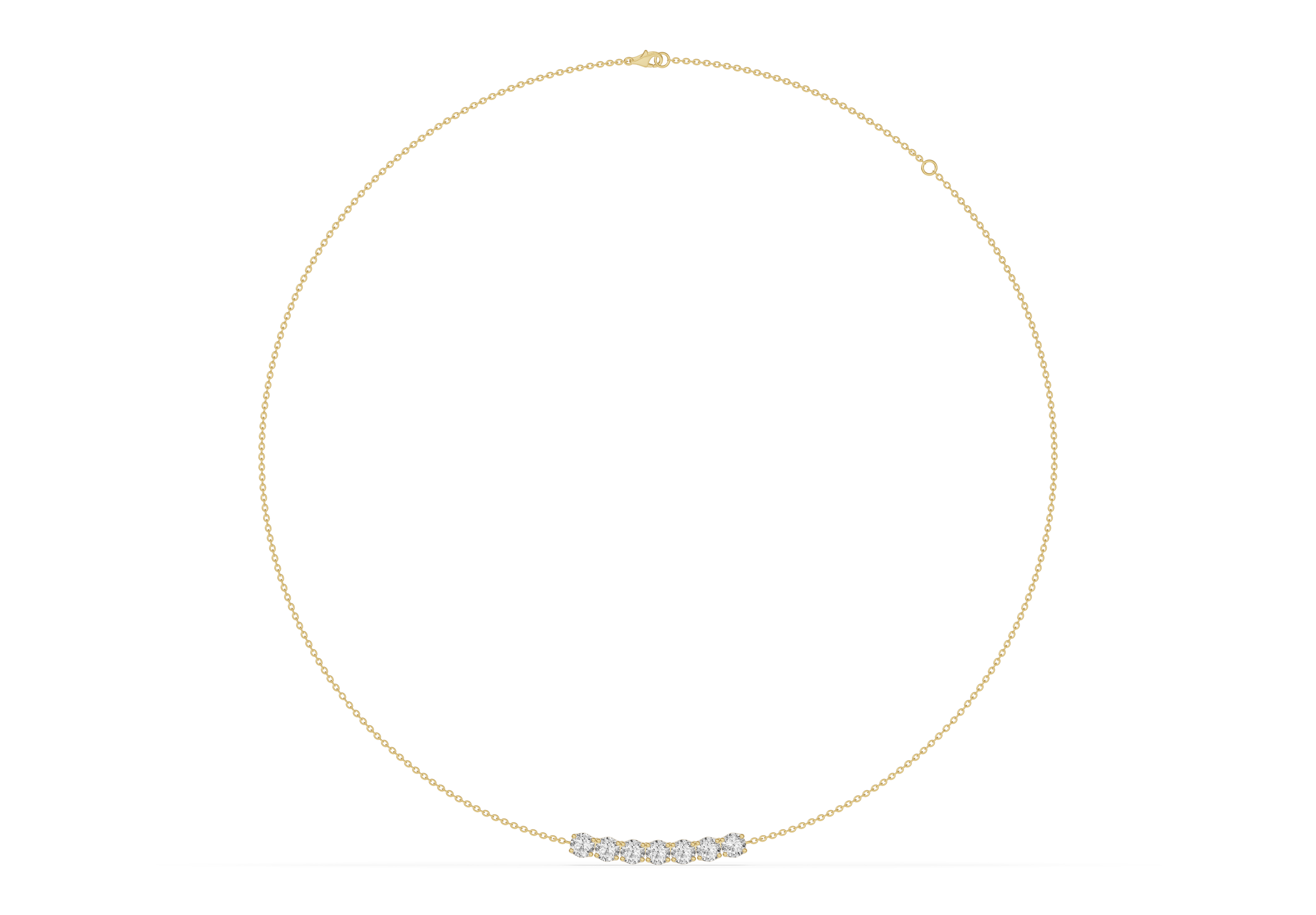 Unity Prong Diamond Bar Necklace (1.75 ct. tw.)