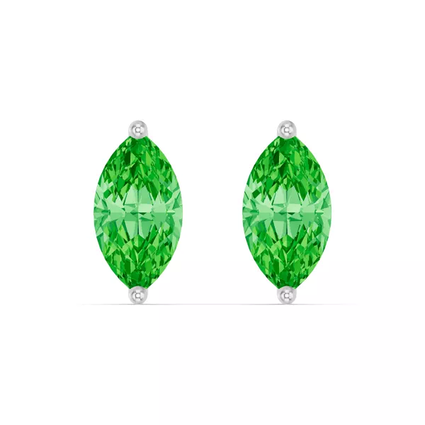 Marquise Tsavorite Stud Earrings