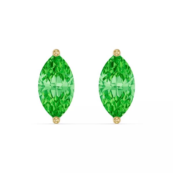 Marquise Tsavorite Stud Earrings