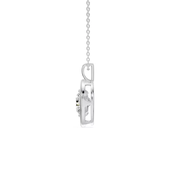 Evermotion Round Lab Diamond Pendant (1.00 ct.)