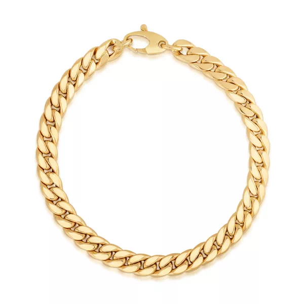 Cuban Link Gold Bracelet