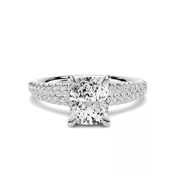 Avalon Crossover 1.00 ct. Elongated Cushion Lab Engagement Ring