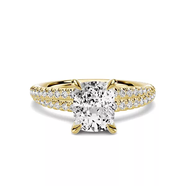 Avalon Crossover 1.00 ct. Elongated Cushion Lab Engagement Ring