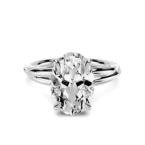 Avalon Crossover 2.50 ct. Oval Lab Engagement Ring