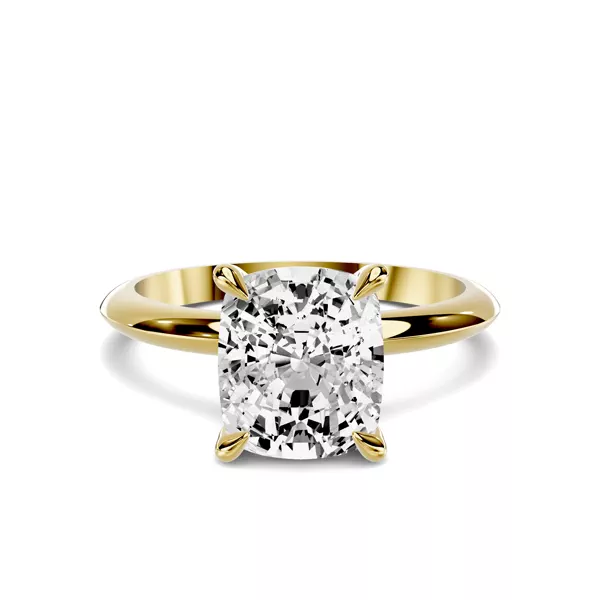 Serra Knife Edge 2.00 ct. Elongated Cushion Lab Engagement Ring (2mm)