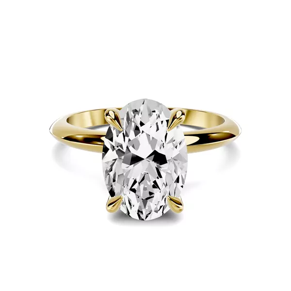 Serra Knife Edge 2.00 ct. Oval Lab Engagement Ring (2mm)