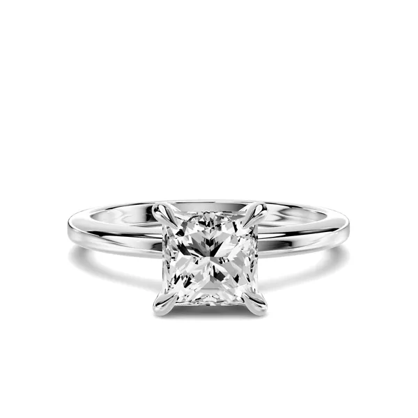 items Avalon Classic Solitaire 1.00 ct. Princess-Cut Lab