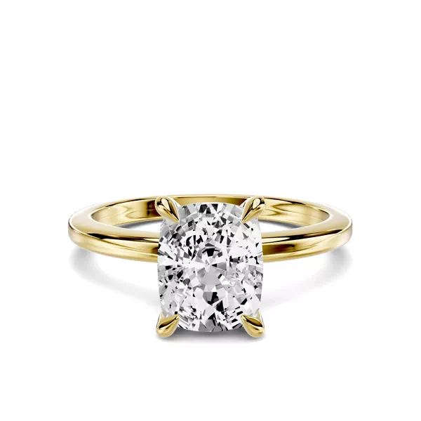 Avalon Classic Solitaire 1.50 ct. Elongated Cushion Lab Engagement Ring