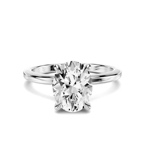 Avalon Classic Solitaire 1.50 ct. Oval Lab Engagement Ring