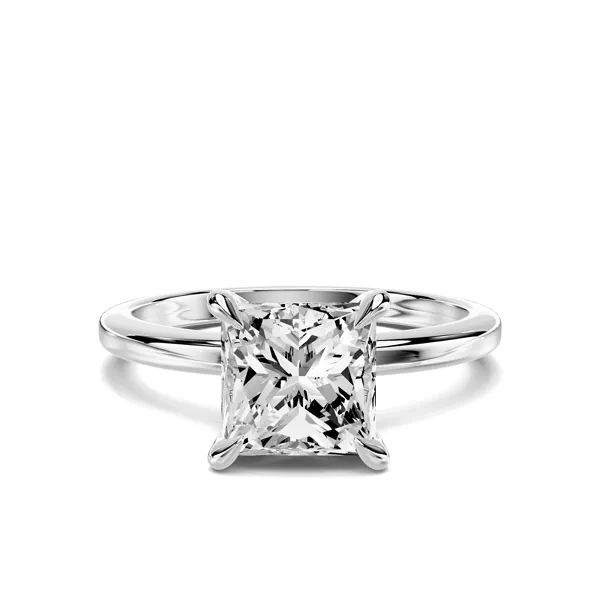 Avalon Classic Solitaire 1.50 ct. Princess-Cut Lab Engagement Ring