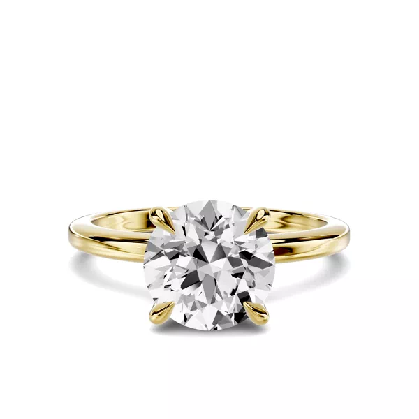 Avalon Classic Solitaire 1.50 ct. Round Lab Engagement Ring