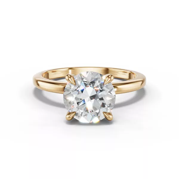 Avalon Classic Solitaire 1.50 ct. Round Lab Engagement Ring