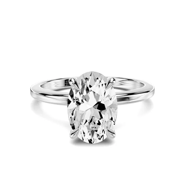 Avalon Classic Solitaire 2.00 ct. Oval Lab Engagement Ring