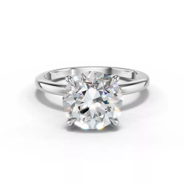 Avalon Classic Solitaire 2.50 ct. Round Lab Engagement Ring
