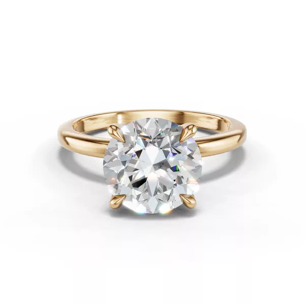 Avalon Classic Solitaire 2.50 ct. Round Lab Engagement Ring