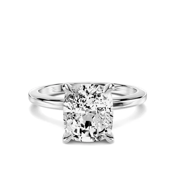 Avalon Classic Solitaire 3.00 ct. Elongated Cushion Lab Engagement Ring