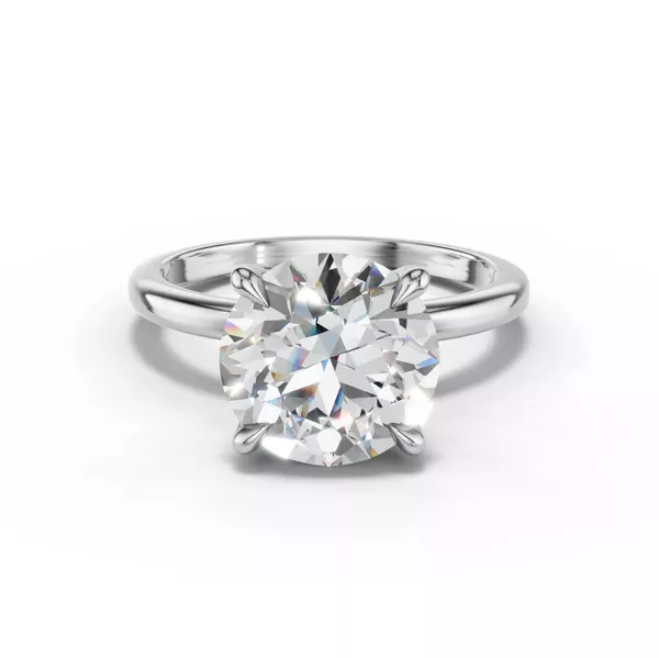 Avalon Classic Solitaire 3.00 ct. Round Lab Engagement Ring