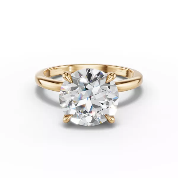 Avalon Classic Solitaire 3.00 ct. Round Lab Engagement Ring