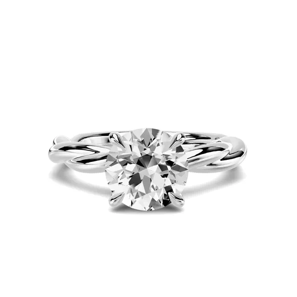 Riona Twist 1.50 ct. Round Lab Engagement Ring