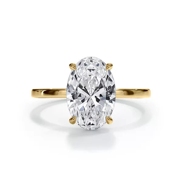 Bellora Solitaire 1.50 ct. Oval Lab Engagement Ring