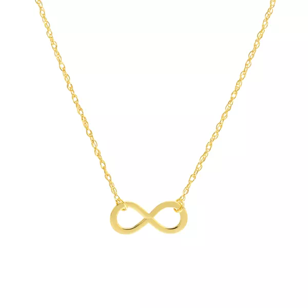 Mini Infinity Gold Necklace