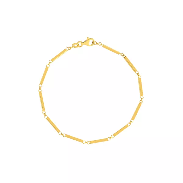 Bar Station Gold Bracelet