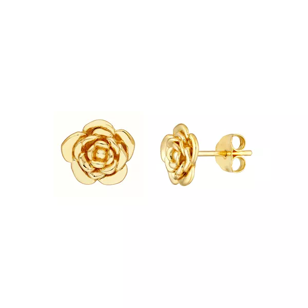 Rose Stud Earrings