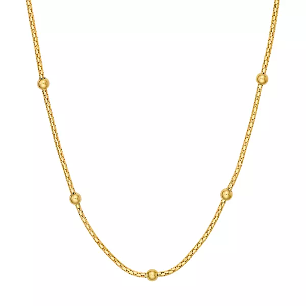 Bead Station Gold Necklace
