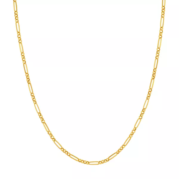 Linked Paperclip Chain Necklace