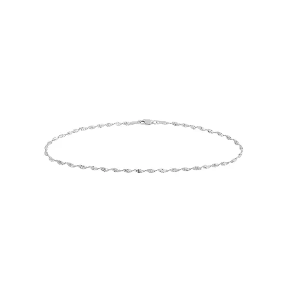 Twisted Link Chain Anklet
