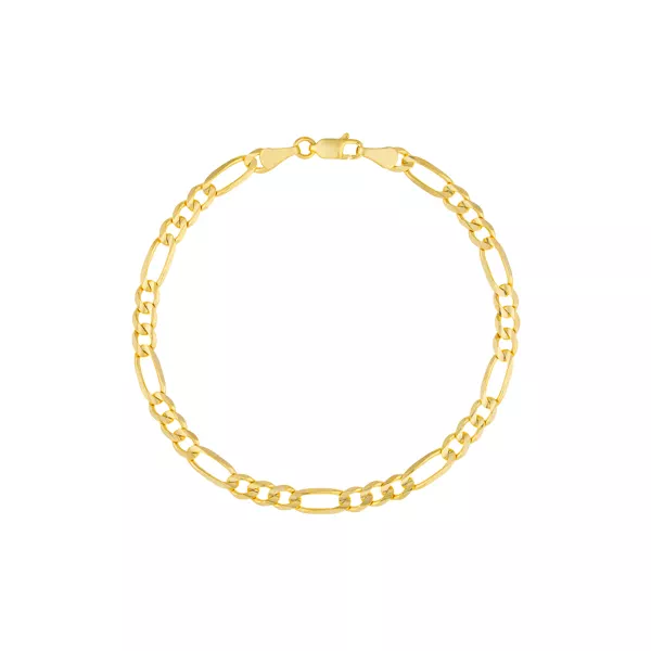 Figaro Gold Bracelet (4.75mm)