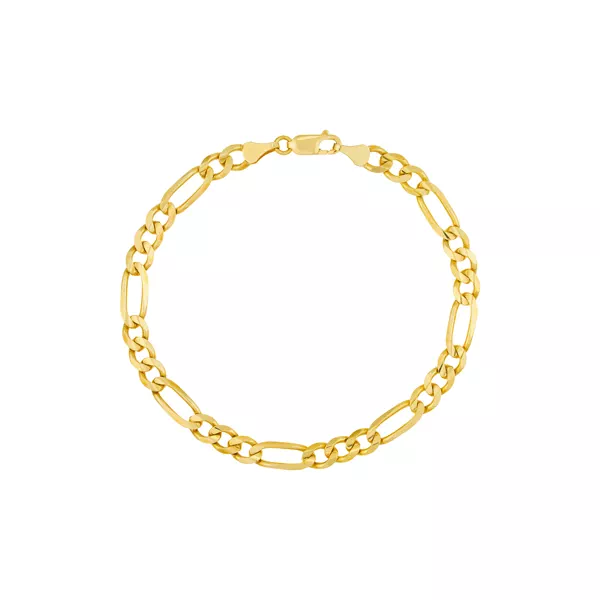 Figaro Gold Bracelet (5.8mm)