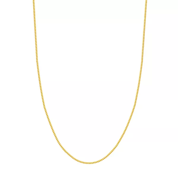 Franco Chain Gold Necklace (22 inches)