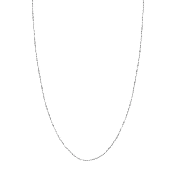 Wheat Chain Gold Necklace (1.25mm, 18 inches)