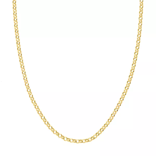 Rolo Chain Gold Necklace (3.75mm)