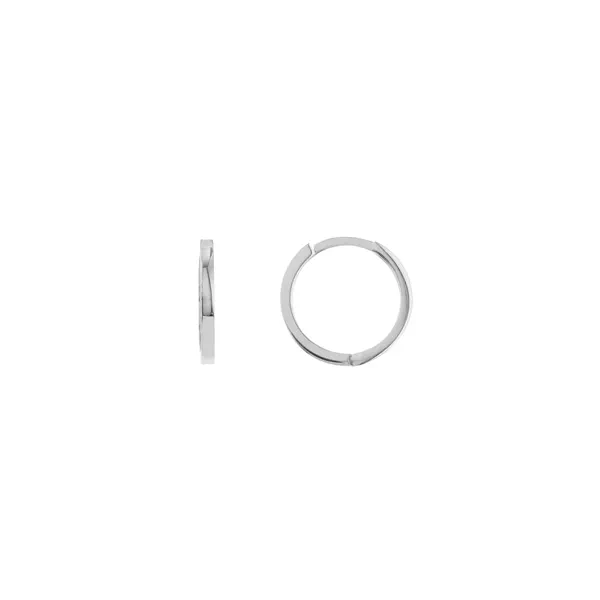 Square Wire Hoop Earrings