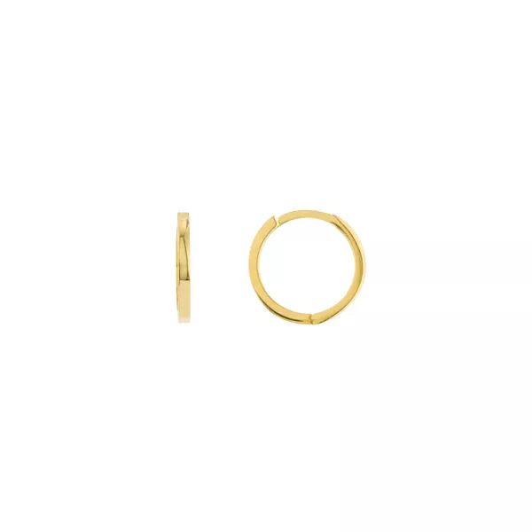 Square Wire Hoop Earrings