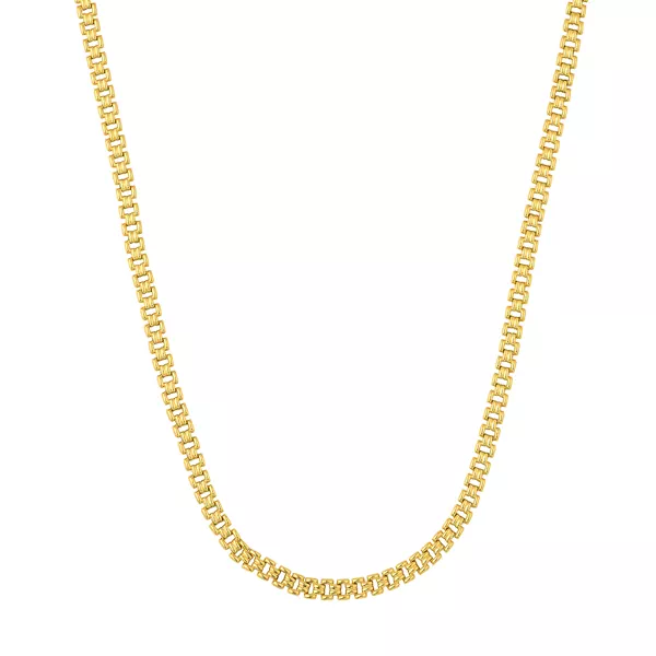 Railroad Link Gold Chain