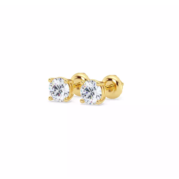 Diamond Stud Screw-Back Earrings (3/4 ct. tw.)