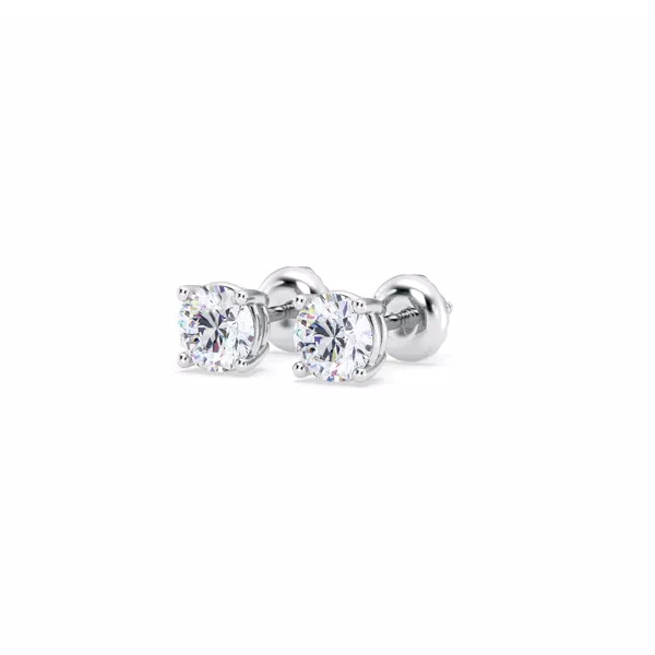 Diamond Stud Screw-Back Earrings (3/4 ct. tw.)