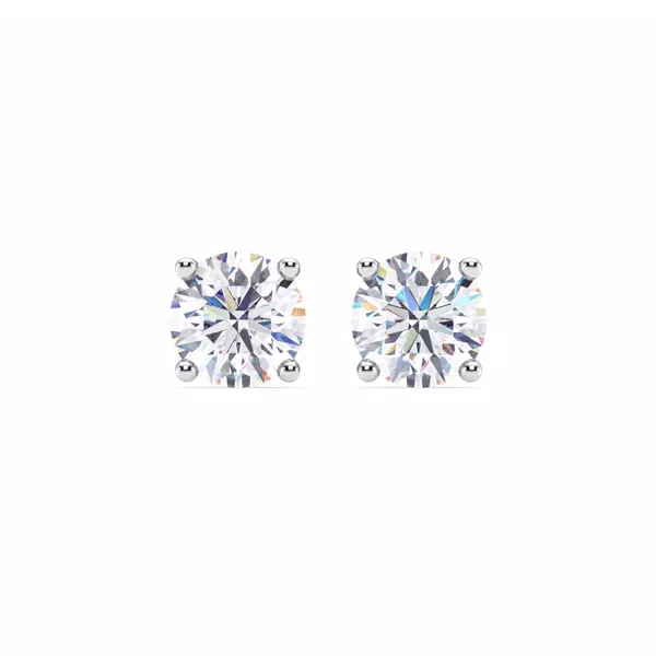 Diamond Stud Screw-Back Earrings (3 ct. tw.)