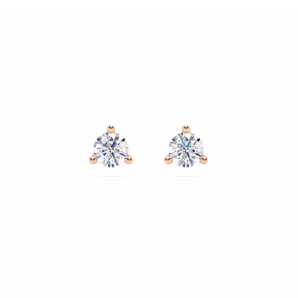 Three-Prong Diamond Martini Earrings (1/2 ct. tw.)