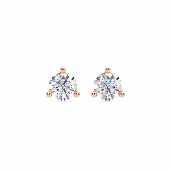 Three-Prong Diamond Martini Earrings (1 1/2 ct. tw.)