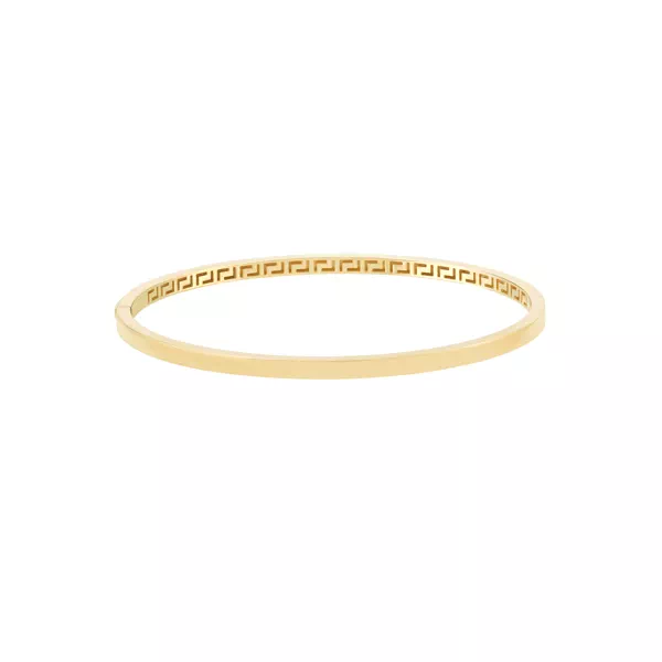 Keyline Square Gold Bangle